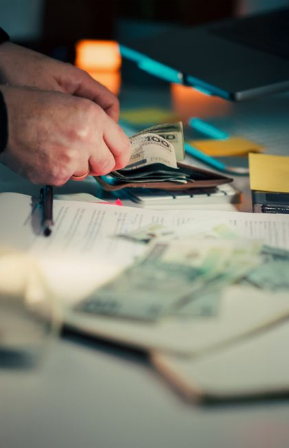 What changes when a payment uses a shared household budget?